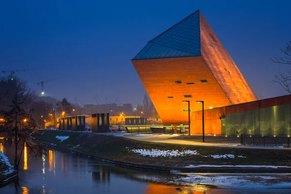 Muzeum druhé světové války v Gdaňsku, Polsko — Stock fotografie