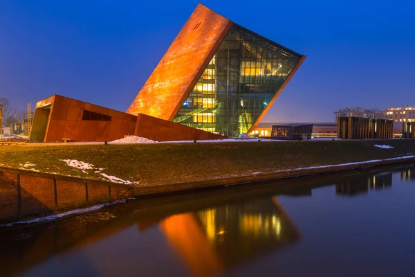 Muzeum druhé světové války v Gdaňsku, Polsko — Stock fotografie