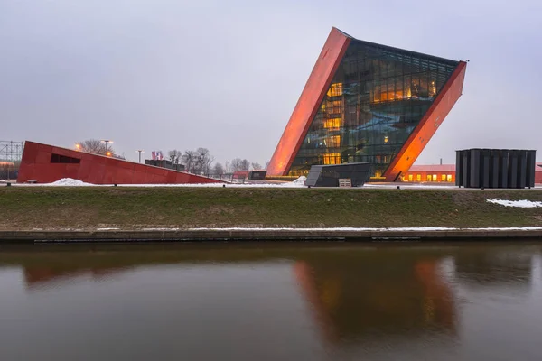 Muzeum druhé světové války v Gdaňsku, Polsko — Stock fotografie