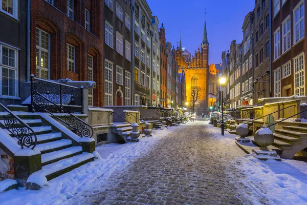 Mariacka street in Gdansk, Poland — Stock Photo, Image