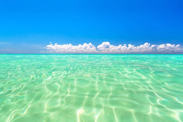 Caribbean sea in Playa del Carmen — Stockfoto