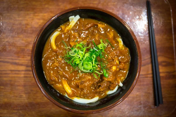 Curry japonés udon — Foto de Stock