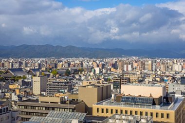 Cityscape Kyoto şehir merkezi 