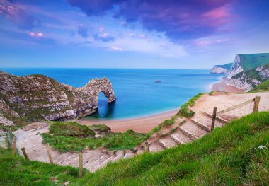 Durdle kapı Beach, İngiltere