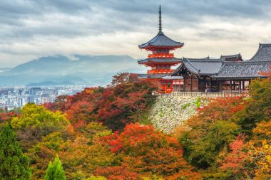 Kiyomizu-Dera Budist tapınağı: Kyoto, Japan