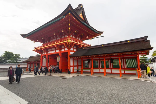 Буддійський храм в Fushimi-Inari храм, Кіото — стокове фото