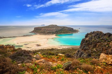 Girit güzel Balos beach
