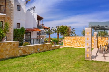 Girit Maleme şehirde Ledra Maleme otel mimarisi