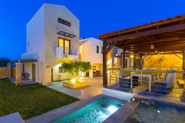 Girit Maleme şehirde Ledra Maleme otel mimarisi