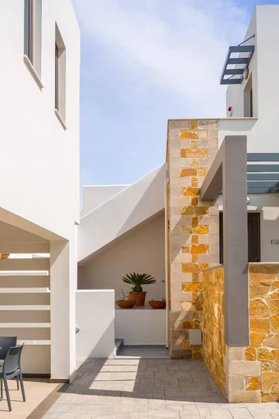 レドラ マレメ ホテルでクレタ島のマレメ町のアーキテクチャ — ストック写真