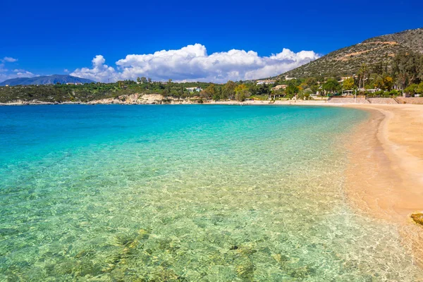 Marathi zátoce s krásnou pláží na Krétě — Stock fotografie