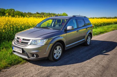 Fiat Freemont Suv çiçeği alan Polonya