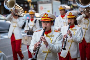  Caddenin Kyoto'da Gion Kasım geçit töreni