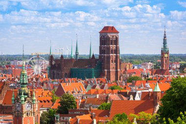 Gdansk tarihi kentin mimari