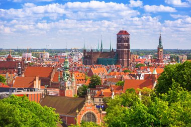 Gdansk tarihi kentin mimari
