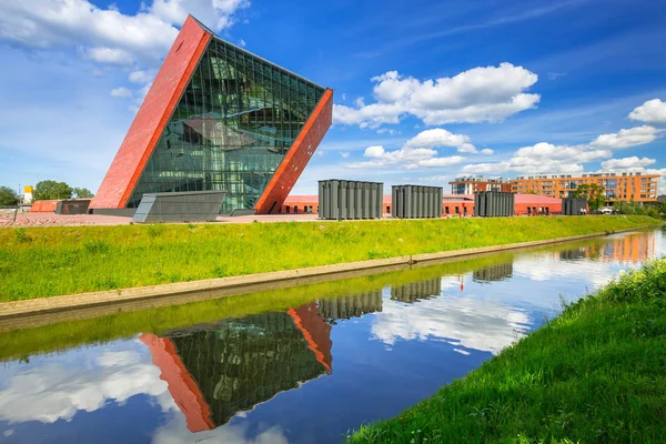 Muzeum druhé světové války v polském Gdaňsku — Stock fotografie