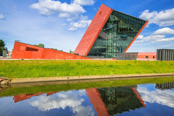 Muzeum druhé světové války v polském Gdaňsku — Stock fotografie