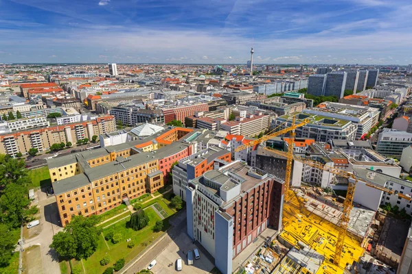 德国柏林市的全景 — 图库照片