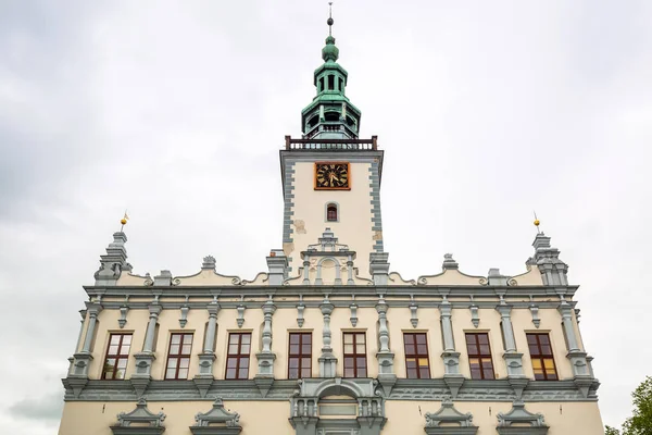 Architecture of the town hall in Chelmno — Stock Photo, Image