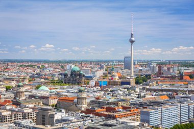 Berlin şehrinin hava manzarası