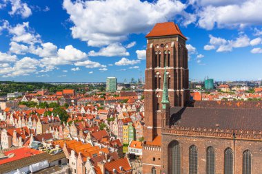 Saint Mary Katedrali Gdansk eski şehir