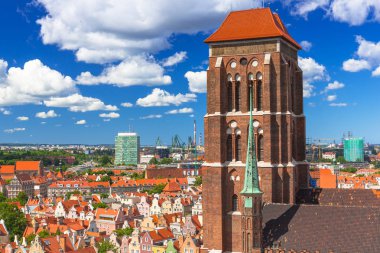 Saint Mary Katedrali Gdansk eski şehir