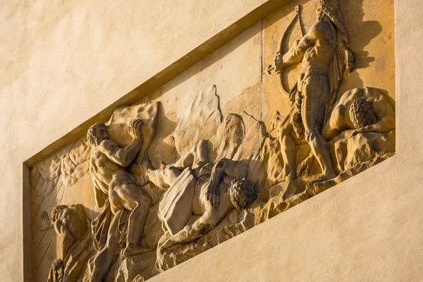 Relief on the Brandenburg Gate in Berlin — Fotografie, imagine de stoc