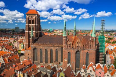 Saint Mary Katedrali Gdansk eski şehir