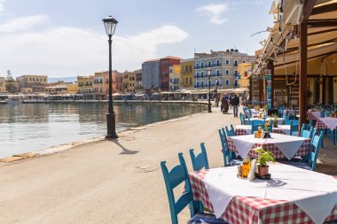 Eski Venedik port of Chania Girit
