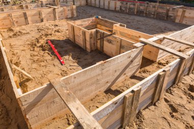 Tahtaları için beton Vakfı