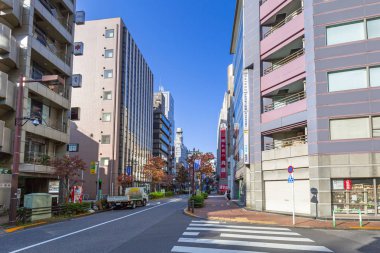 Ikebukuro bölge Tokyo Metropolü, Japonya sokaklarında