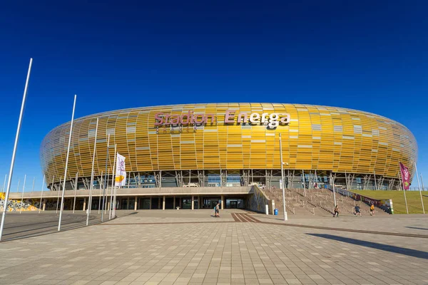 Stadion Energa Gdańsk, Polska — Zdjęcie stockowe