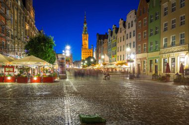 Gdansk uzun sokağın mimarisi 