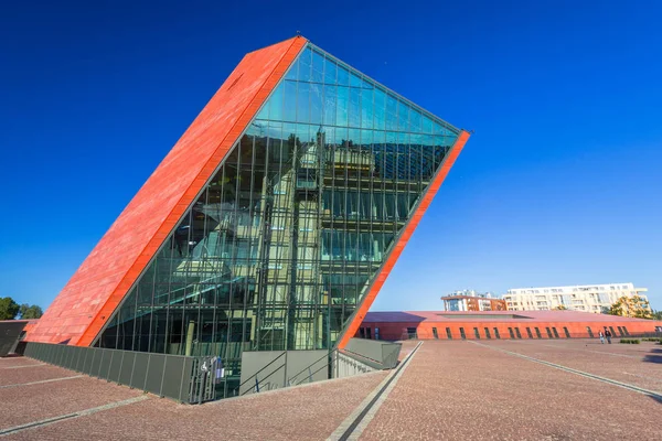 Museum av Understödjavärlden kriger i Gdansk — Stockfoto