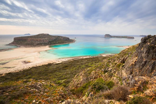 Balos beach på Kreta, Grekland — Stockfoto