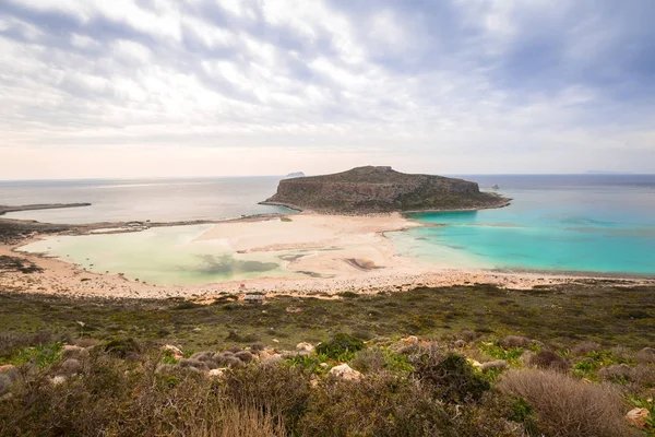 Balos beach på Kreta, Grekland — Stockfoto