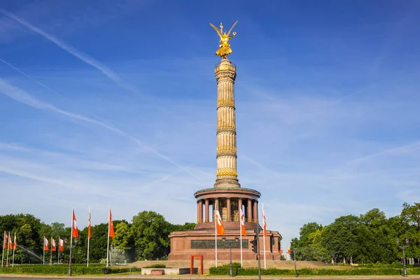 Columna de victoria en Berlín, Alemania — Foto de Stock