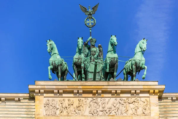 La Porta di Brandeburgo a Berlino — Foto Stock