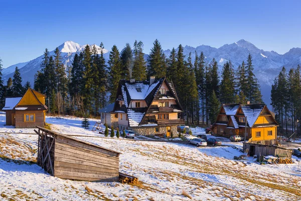 Winter scenery in Tatra mountains — Stock Photo, Image