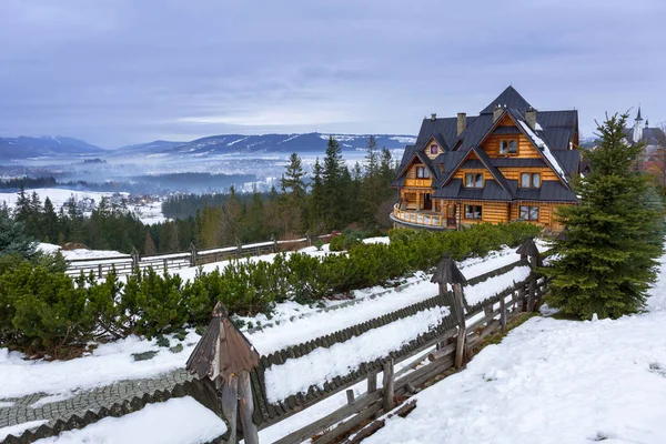 Zimowej scenerii w Tatrach — Zdjęcie stockowe
