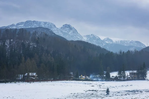 겨울에 tatra 산 — 스톡 사진