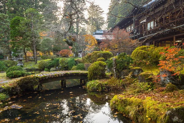 Podzimní krajina Národního parku Nikko — Stock fotografie