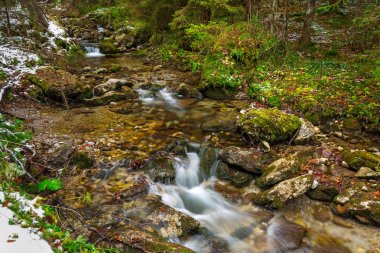 Dağ dere Tatra Dağları, Polonya