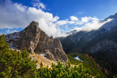 Tatra Dağları Sarnia Skala tepe, Polonya en baştan görüntülemek