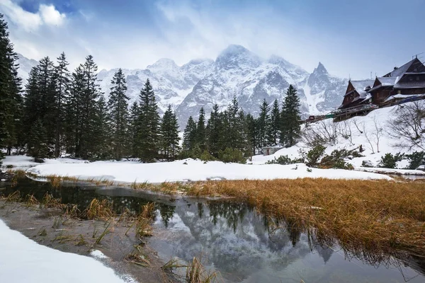 Wunderschöner Blick Auf Die Tatra Fischbach Polen — Stockfoto