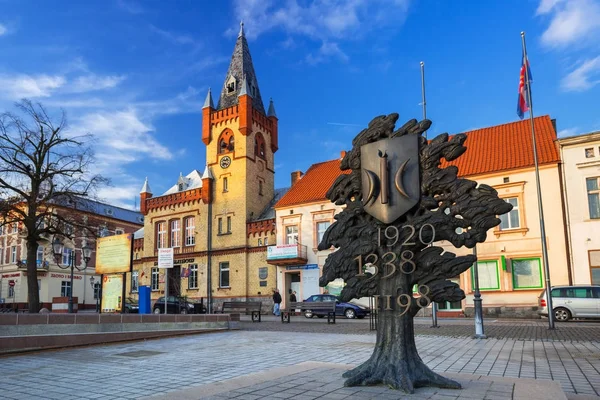 Swiecie Polonya Aralık 2017 Mimari Swiecie Polonya Belediye Binası Swiecie — Stok fotoğraf