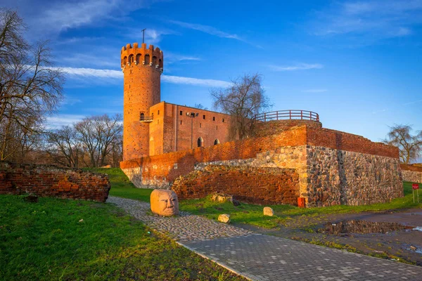 Swiecie Lengyelország Középkori Teutonic Castle — Stock Fotó