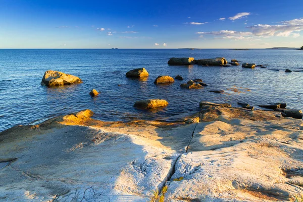 Hermosa Costa Del Mar Báltico Suecia — Foto de Stock