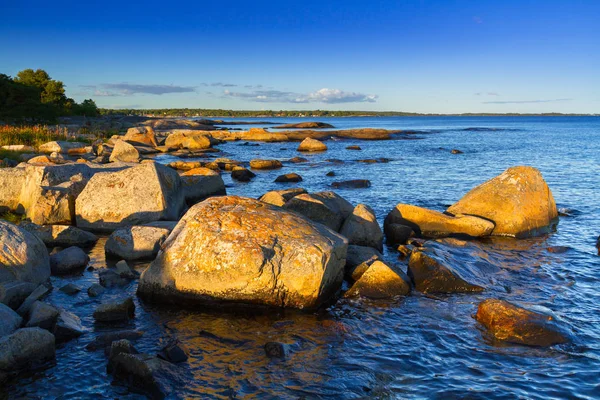 Beautiful coastline of Baltic sea, Sweden