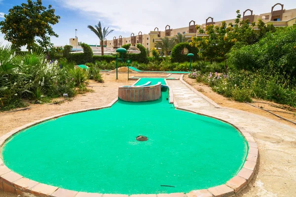 Hurghada Egipto Abr 2013 Mini Golf Three Corners Sunny Beach — Foto de Stock